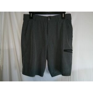 Rugby University Golf Shorts Flat Front Activewear Gray Shorts 32W